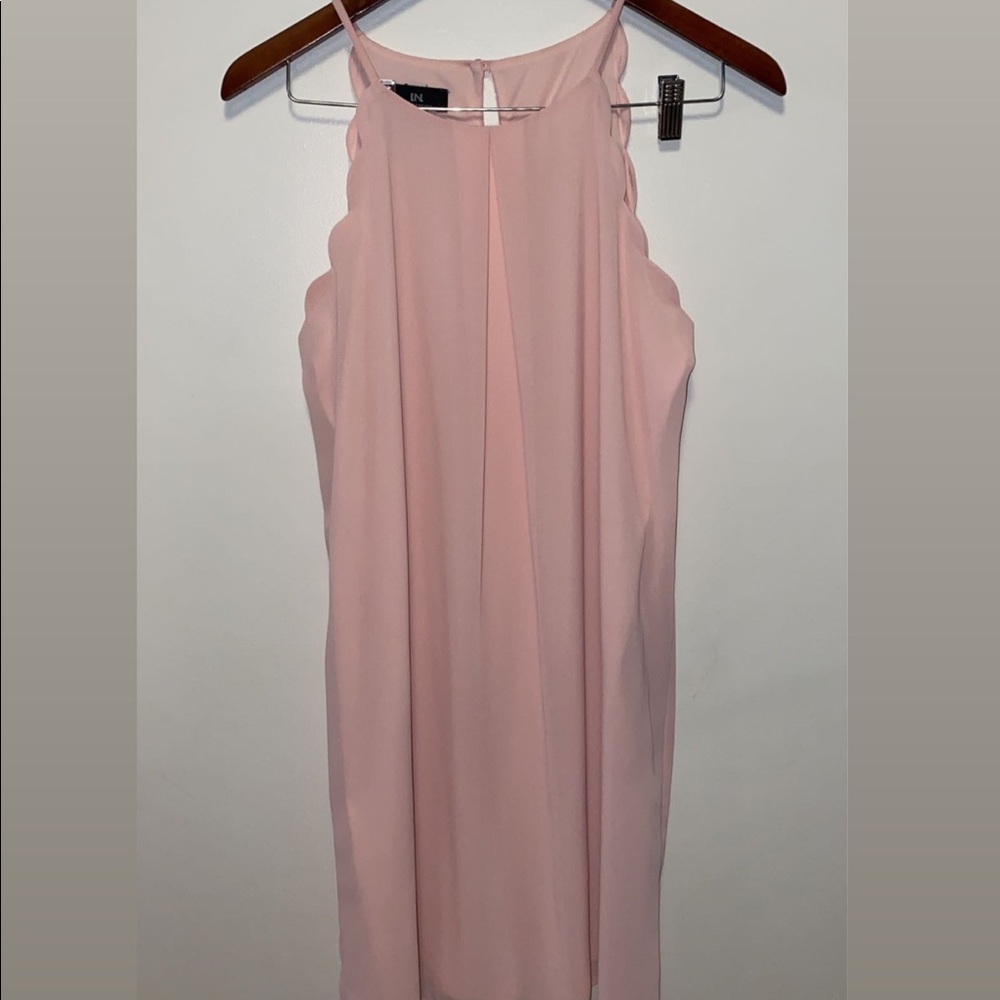 Light pink Simple dress